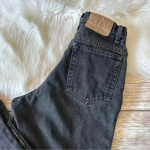 Vintage Anne Klein High Waisted Mom Jeans Black Sz 25 - Picture 10 of 10